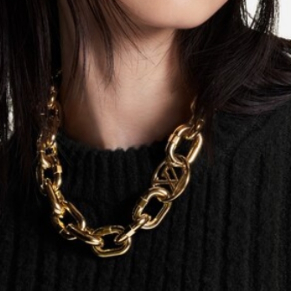 Authentic Louis Vuitton Chain Necklace - Picture 2 of 4